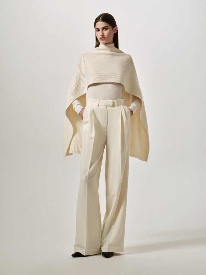 Lancashire 100% Wool Pants (milky)