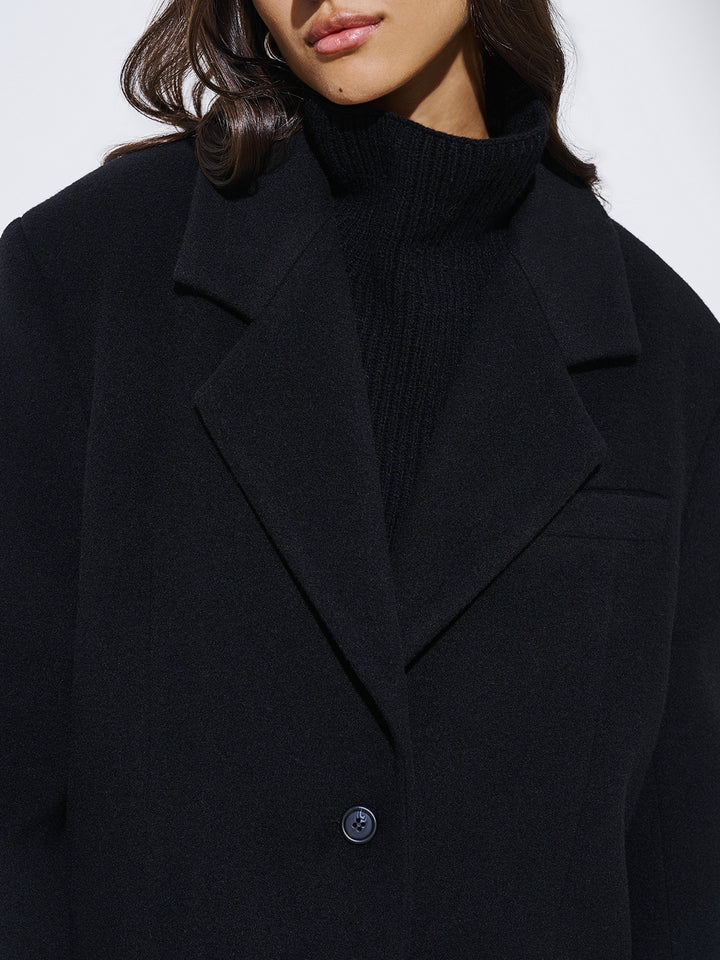 Richard wool coat (black)