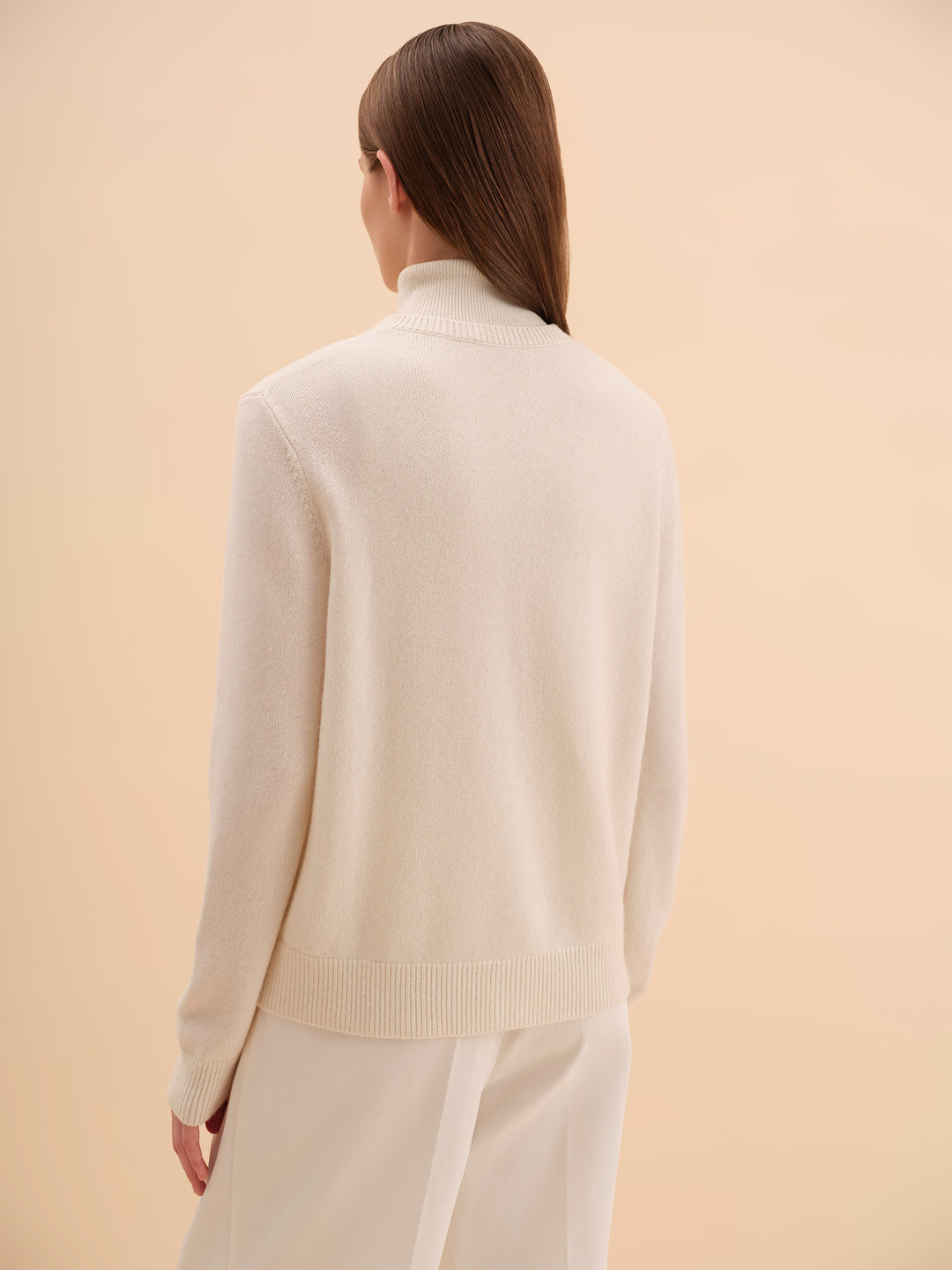 Caldo Cashmere and Wool Cardigan (milk)