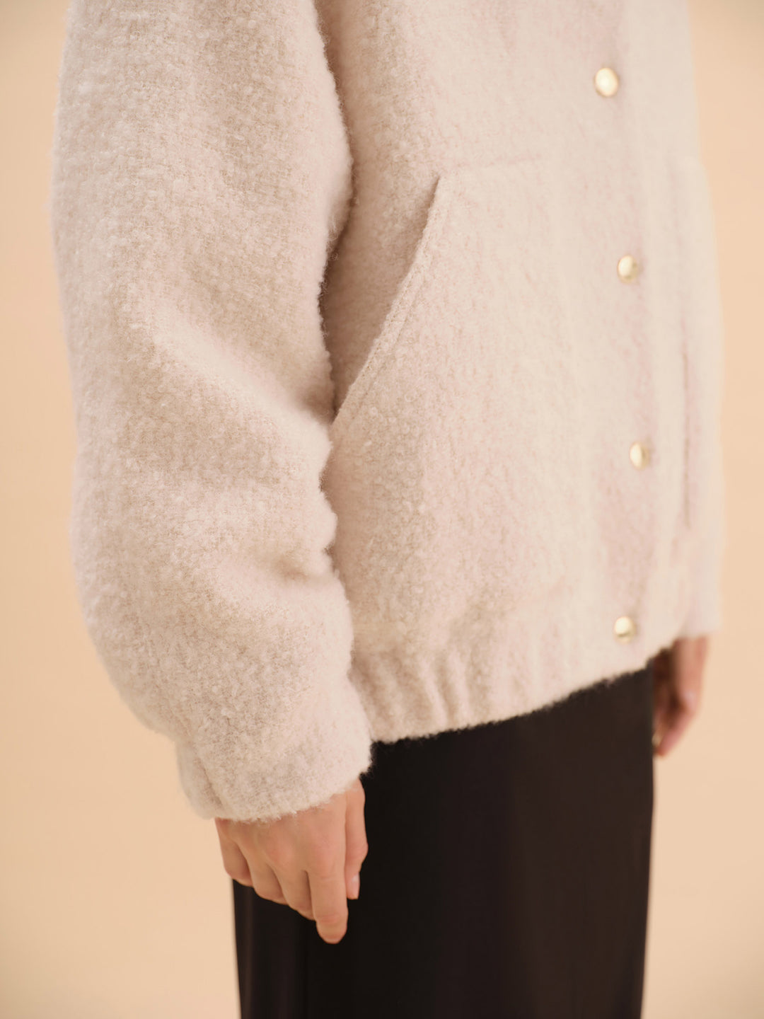 Wonder wool jacket (milk)