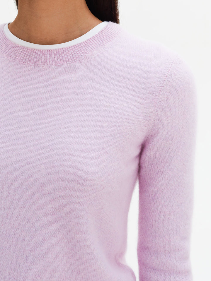 Haze 100% cashmere sweater (lavender)