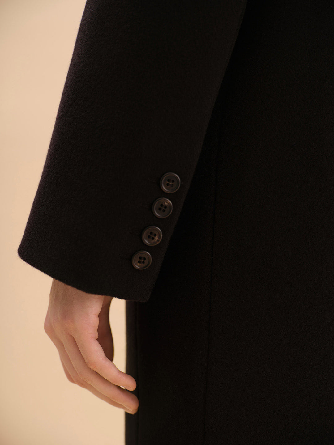 Richard Wool Coat (Black)