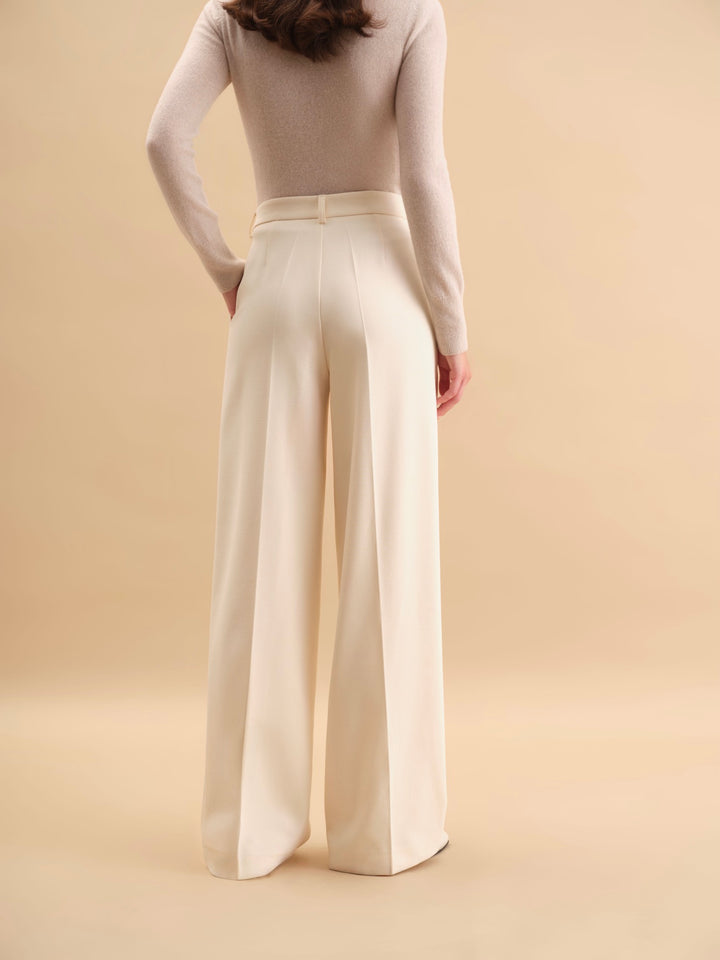 Lancashire Viscose Pants (Milk)