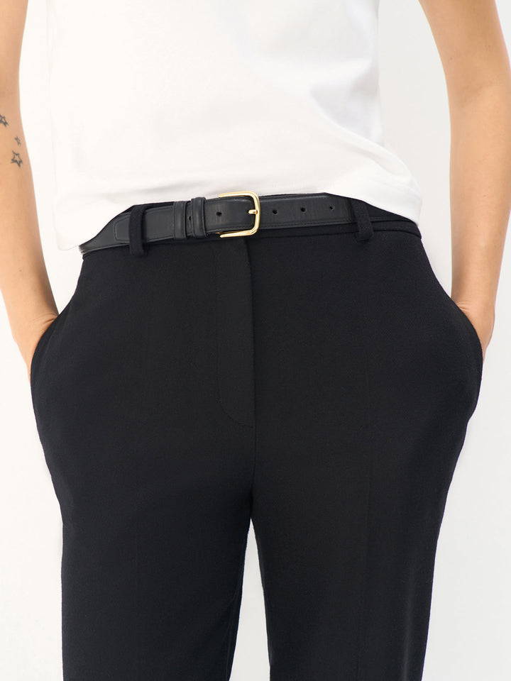 Lou wool and cashmere pants (black)