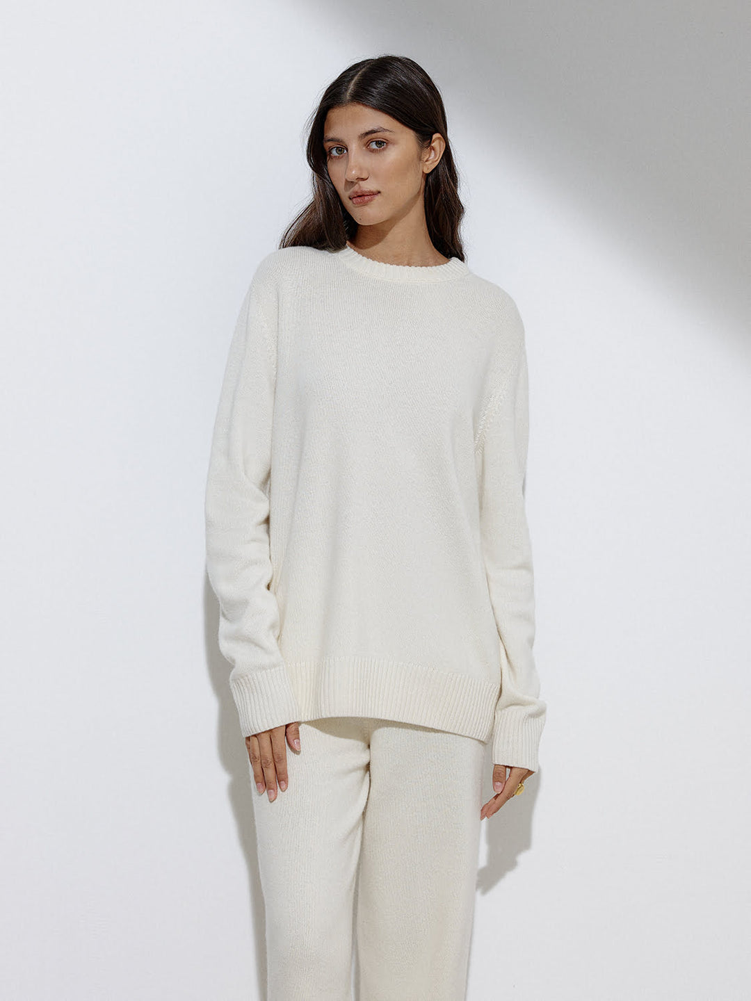 Monterey cashmere blend sweater (milk)