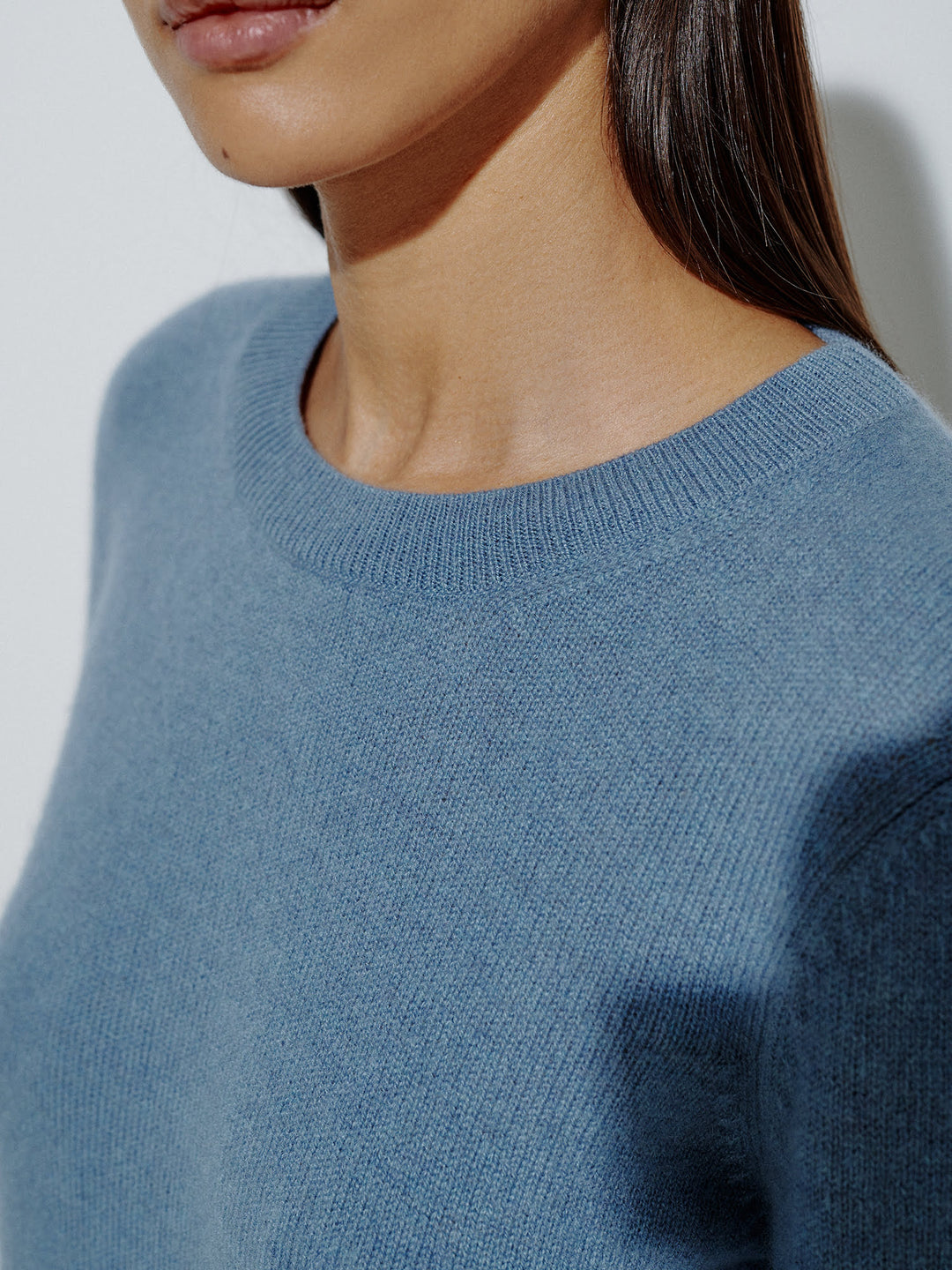 Haze 100% cashmere sweater (light-blue)