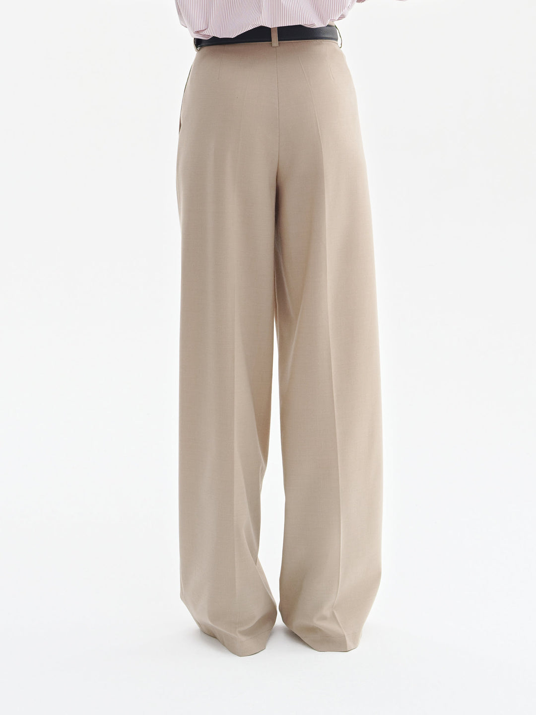 Dandy wool pants (Beige)
